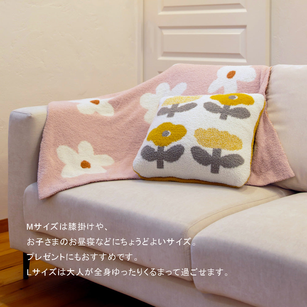 Irodori Flower ニットブランケット