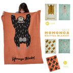 Momonga モモンガ ニットブランケット